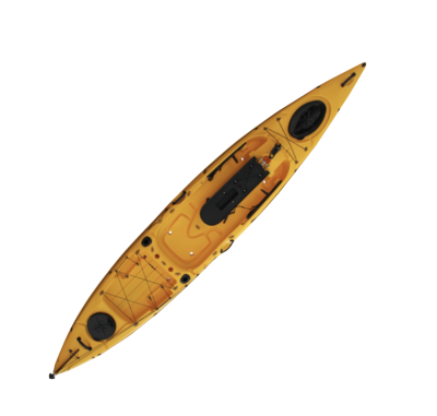 Каяк Liker Angler 4.3 , одноместная модель посадки "sit-on-top"