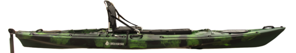 Каяк Liker Angler 4.3 , одноместная модель посадки "sit-on-top" | Интернет-магазин MIXKAYAK