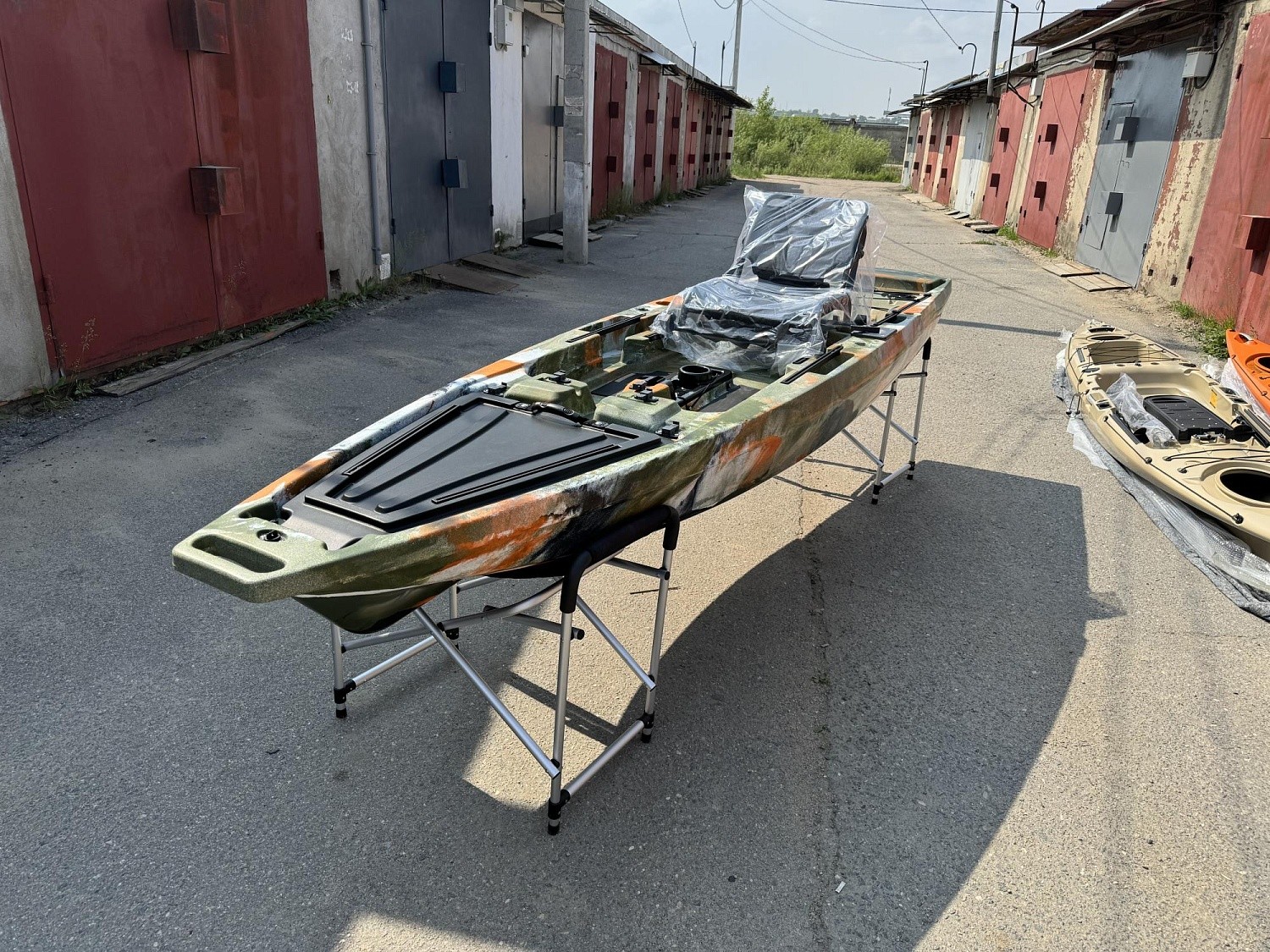 Каяк с педальным приводом LSF - 125 | Интернет-магазин MIXKAYAK