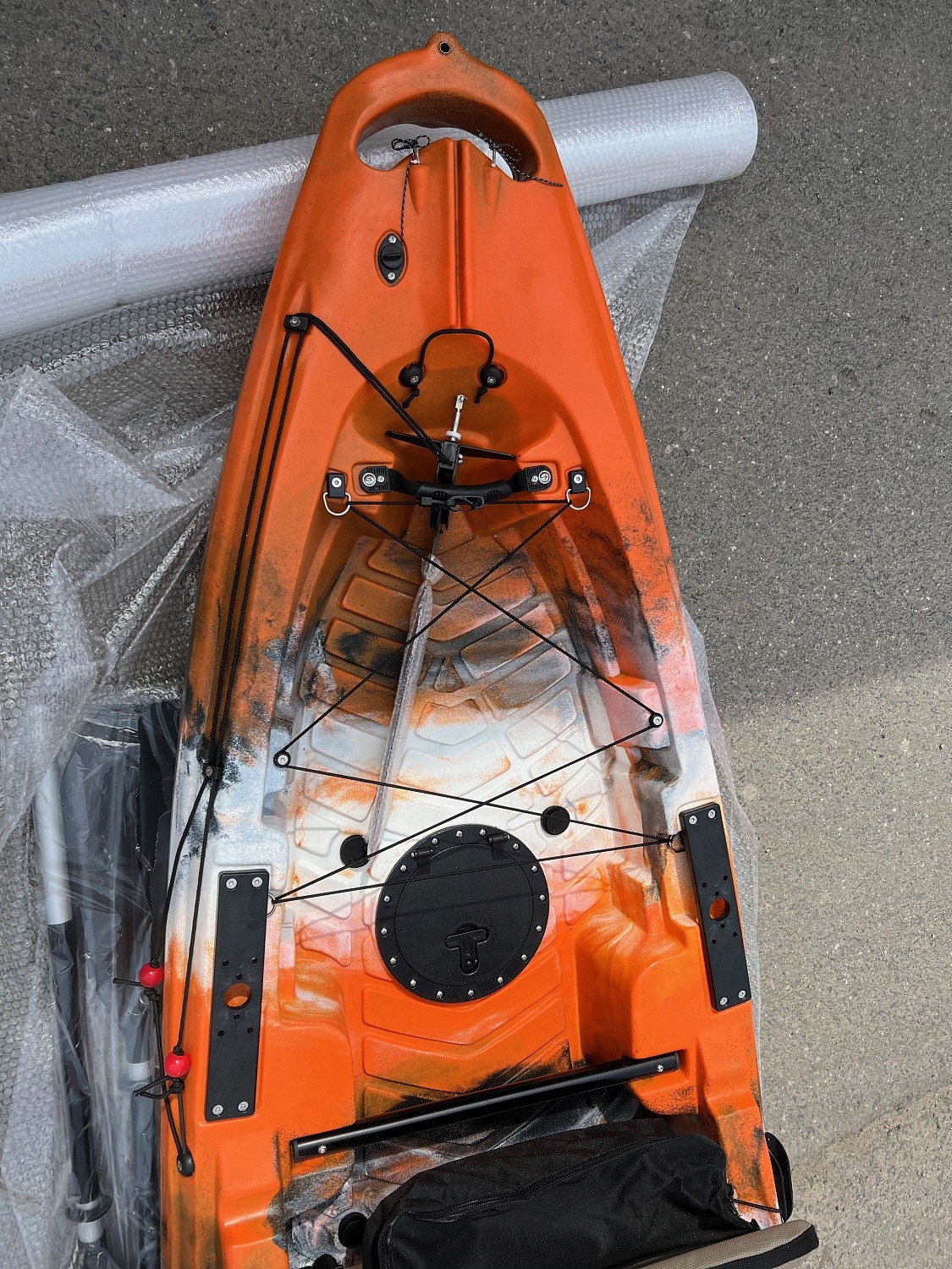 Каяк BR - 52, одноместный, тип посадки "sit-on-top"