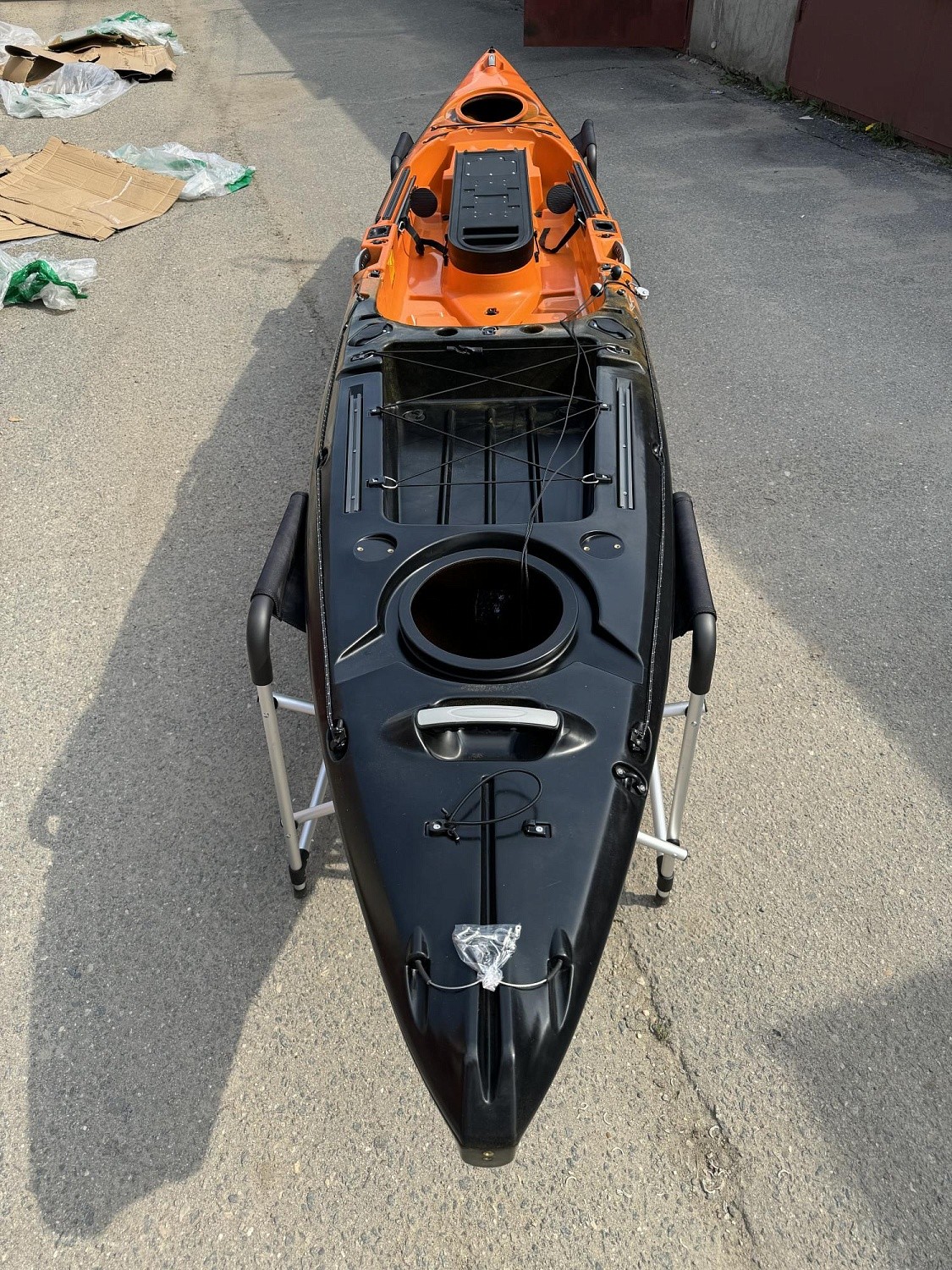 Каяк Liker Angler 4.3 , одноместная модель посадки "sit-on-top" | Интернет-магазин MIXKAYAK