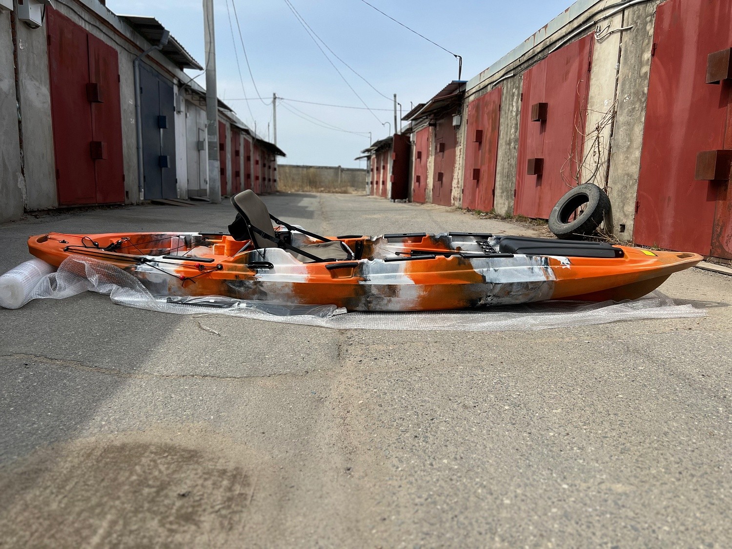 Каяк BR - 52, одноместный, тип посадки "sit-on-top"