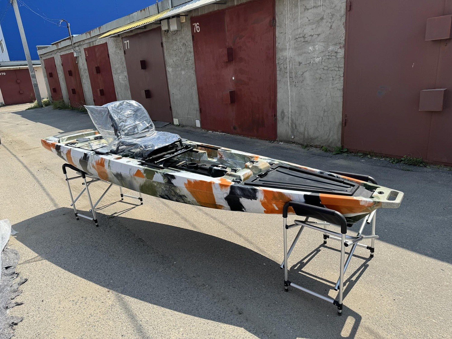 Каяк с педальным приводом LSF - 125 | Интернет-магазин MIXKAYAK