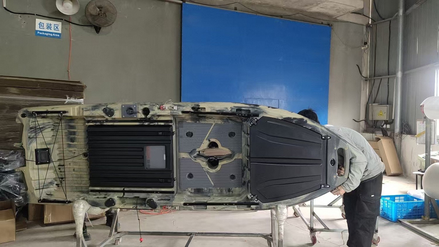 Разборный каяк с педальным приводом LSF - PJ10 | Интернет-магазин MIXKAYAK